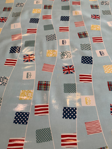 Laura ashley pvc bunting - ashley, sky
