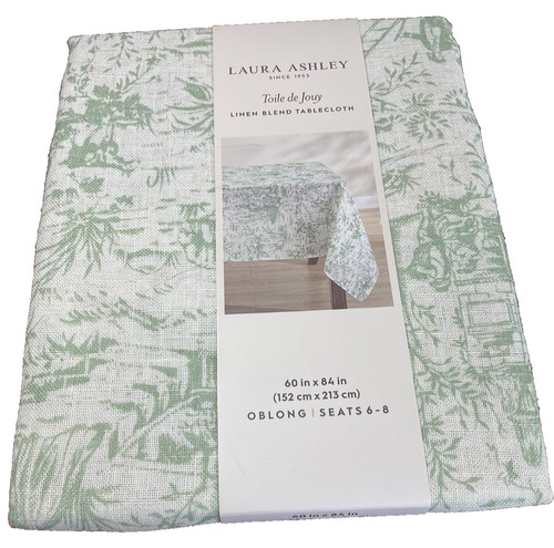 Laura ashley tablecloth toile - ashley,
