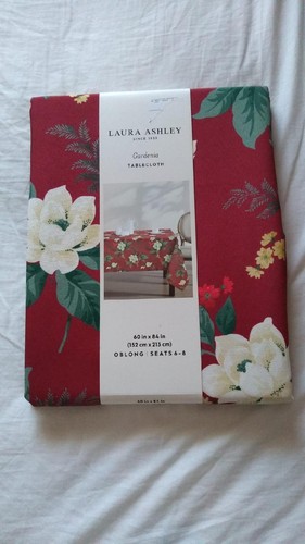 Laura ashley tablecloth - laura, red